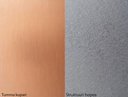 Alumocci Tumma kupari / Struktuuri hopea