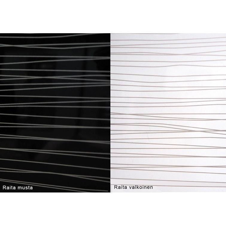 Alumocci Raita musta / Raita valkoinen