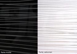 Alumocci Raita musta / Raita valkoinen