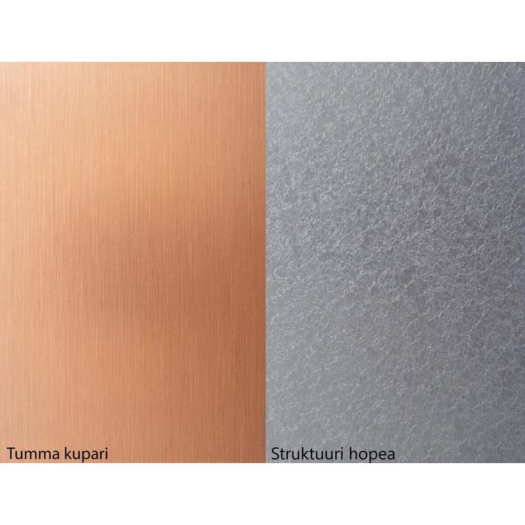 Alumocci Tumma kupari / Struktuuri hopea