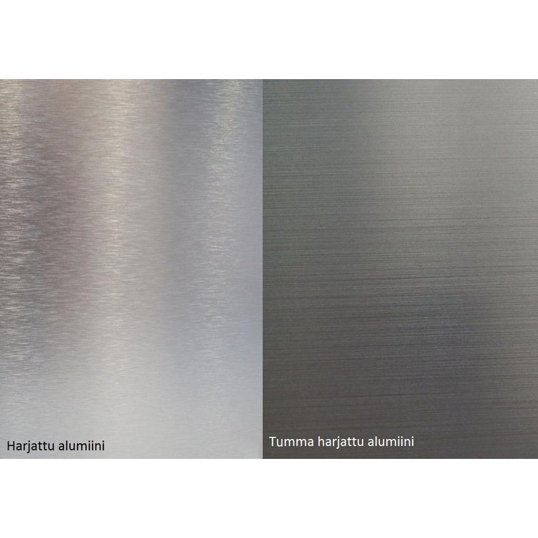 Alumocci Harjattu alumiini / Tumma harjattu alumiini
