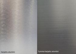 Alumocci Harjattu alumiini / Tumma harjattu alumiini