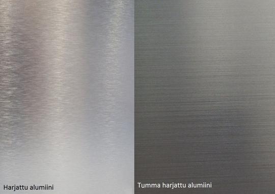 Alumocci Harjattu alumiini / Tumma harjattu alumiini